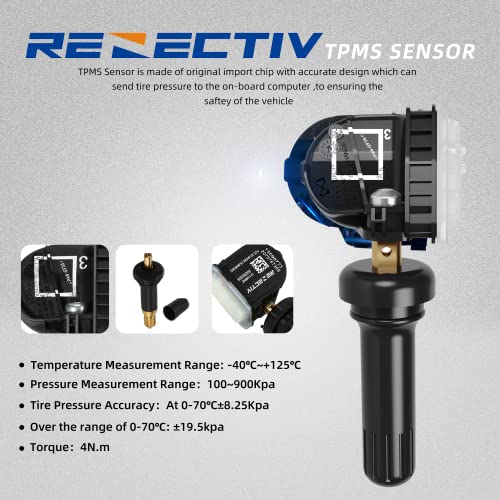 SSHENG GM 13598772 TPMS Sensor, 315 MHz Sistema de monitoreo