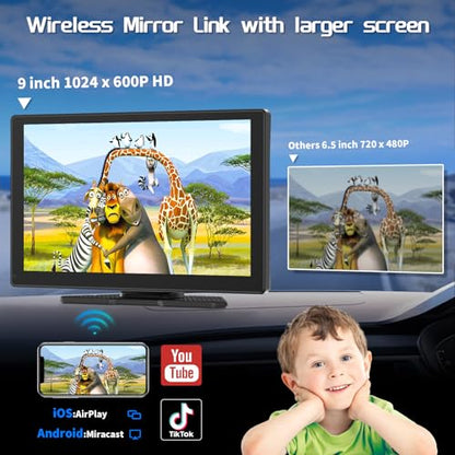 Spedal CL811 - Pantalla de juego para automóvil con cámara d