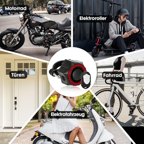 Alarma de bicicleta USB con 2 controles remotos – 110 dB alt