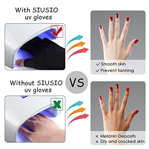 SIUSIO Guante de protección contra rayos UV – Mangas protect