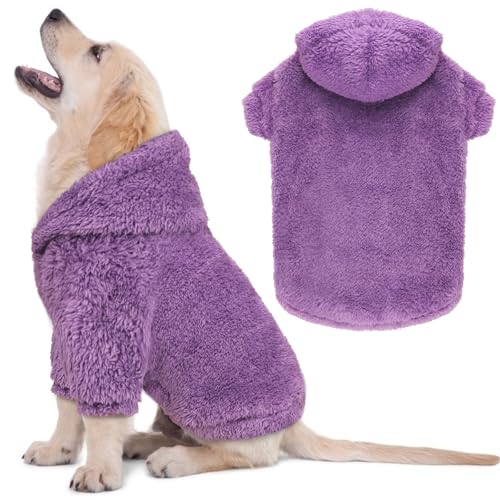 Sudadera con capucha para perros pequeños, suéter suave de f