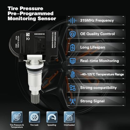 Sensor TPMS, reemplazo del sensor del sistema de monitor de