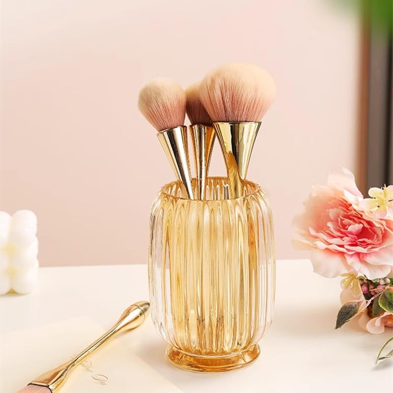 Organizador de brochas de maquillaje, almacenamiento de broc