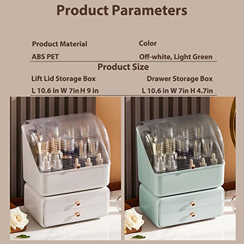 Organizador de maquillaje, caja de almacenamiento de maquill
