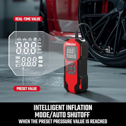 CRAFTSMAN Compresor de aire portátil para inflador de neumát