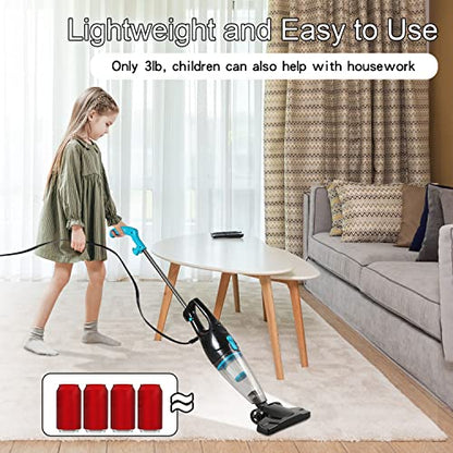 Intercleaner Aspiradora con cable, potente succión de 15 KPa