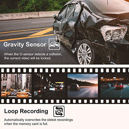 Rexing V1 Basic Dash Cam 1080P FHD DVR Grabador de conducció