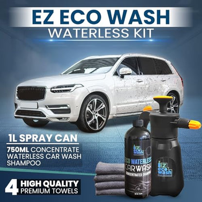 Kit de lavado de autos sin agua - Líquido concentrado de lim