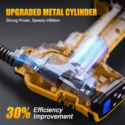 Compresor de aire inalámbrico para batería Dewalt de 20 V má