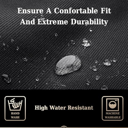 Coverado Funda impermeable de asiento trasero para asiento t