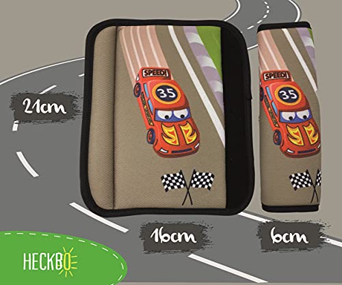 2 protectores de cinturón de seguridad de automóvil HECKBO c