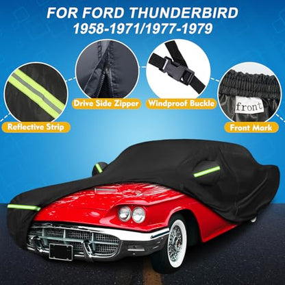 QUNSUNUS - Funda impermeable para automóvil para Ford Thunde