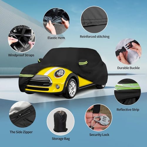 Fundas impermeables de coche para Mini Cooper S 2002-2021 de