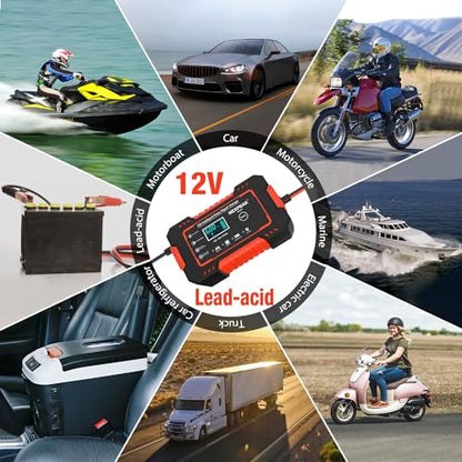NEXPEAK NC101 Cargador de batería de automóvil, cargador int
