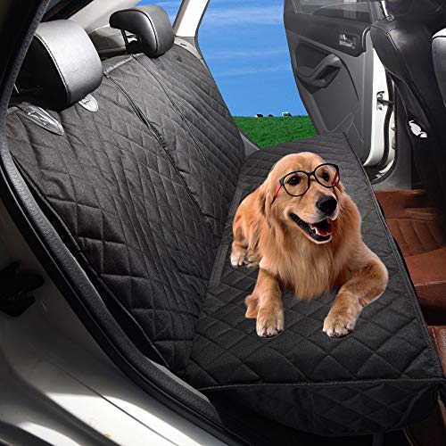 Funda de asiento de coche para perro para asiento trasero, 1