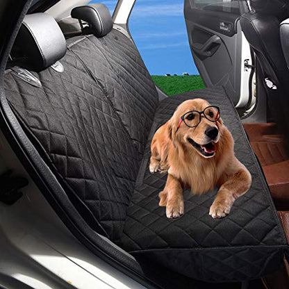 Funda de asiento de coche para perro para asiento trasero, 1