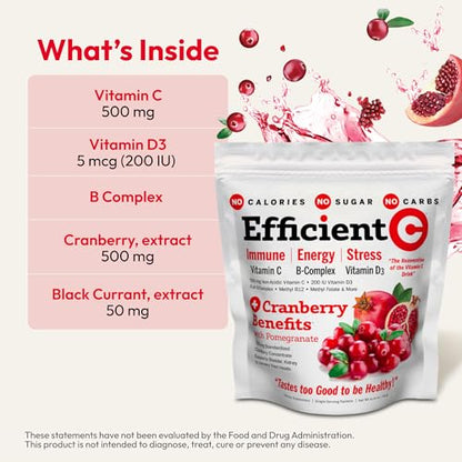 ANDREW LESSMAN Efficient C + Cranberry Benefits 180 paquetes
