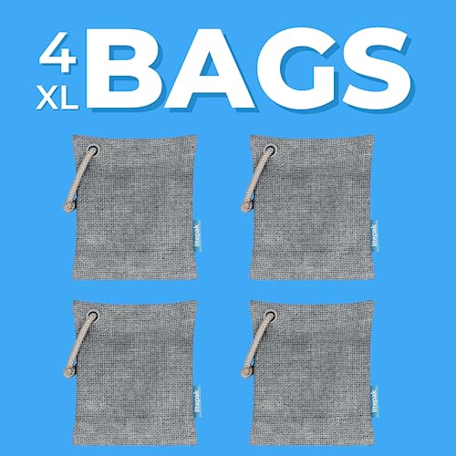 Litepak Bolsas absorbentes de olores – 4 bolsas XL – Elimina