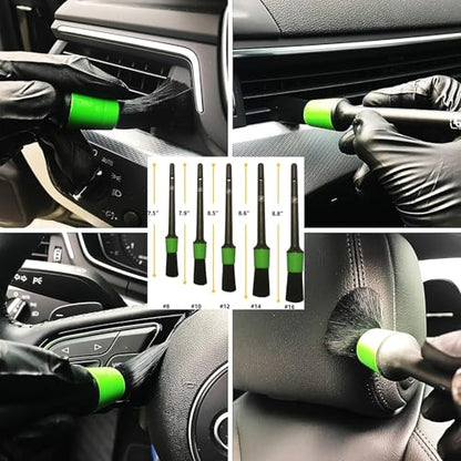 Kit de cepillo de limpieza de coche de 26 piezas - Herramien