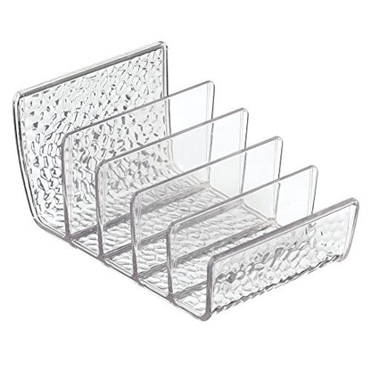 InterDesign Rain organizador de cosméticos con separador ext