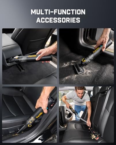 Fanttik V8 Apex - Aspiradora portátil 4 en 1 con potencia de