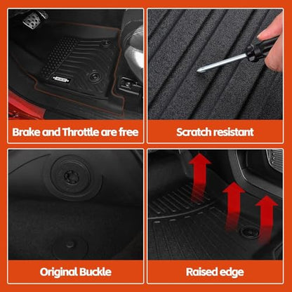 Alfombrillas para todo tipo de clima para Honda Passport 201