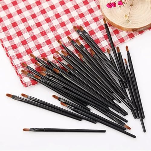 WOKOTO Juego de 20 pinceles de uñas de gel UV para uñas, pin