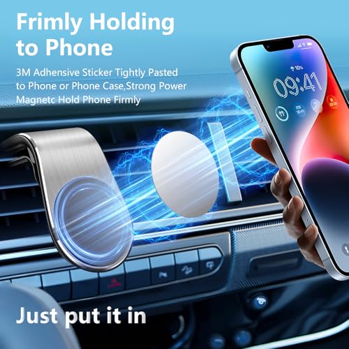 2 soportes magnéticos de navegación para teléfono celular, t