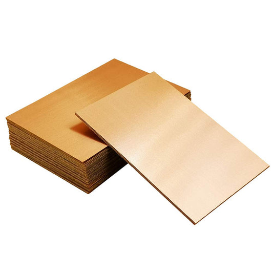 YUNGUI 15 piezas FR4 cobre revestido en blanco PCB, 3.937 x