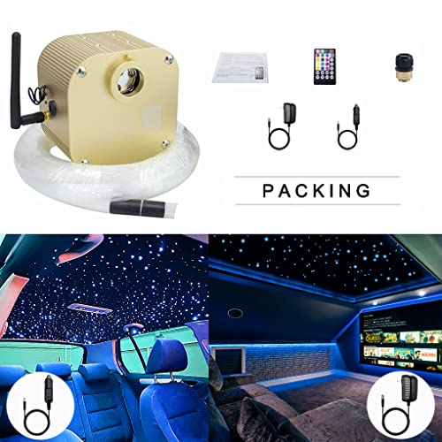 Luces Azimom Bluetooth, con control, de 16 vatios, parpadean