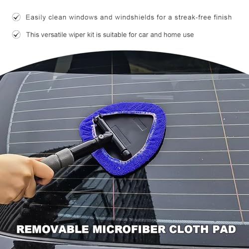Car Windshield Cleaning Tool, Automotive Window Cleaner with