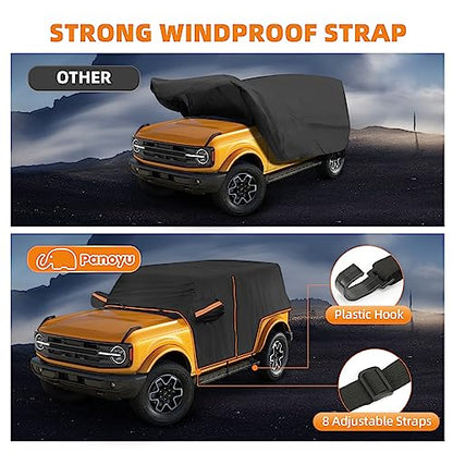 Funda para automóvil Bronco de 4 puertas 2021 2022 2023, cub
