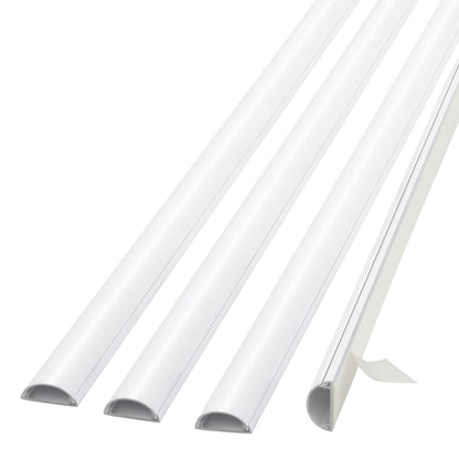 ZhiYo Corrector de cable de pared de 156 pulgadas (4 x 39 pu