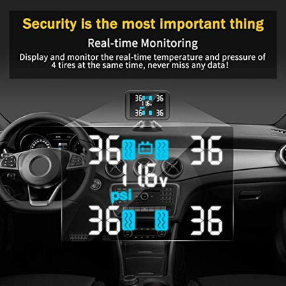 Tymate TPMS Sistema de monitoreo de presión de neumáticos -