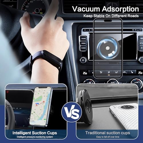 Soporte magnético para teléfono celular, rotación de 360°, s