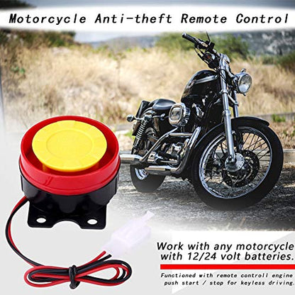 Tangxi - Sistema de alarma para motocicleta, antirrobo de 12