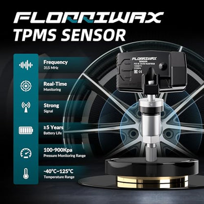 Sensor TPMS, juego de 4 sensores de presión de neumáticos GM