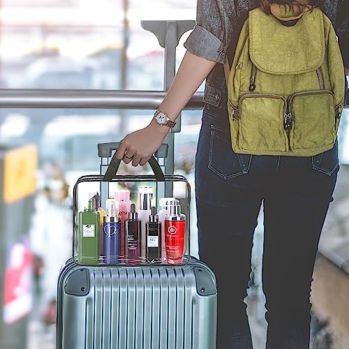 HAOGUAGUA 3 bolsas grandes de viaje transparentes para artíc