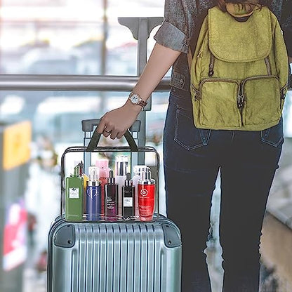 HAOGUAGUA 3 bolsas grandes de viaje transparentes para artíc