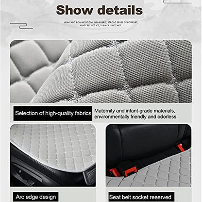 Fundas de asiento de automóvil, cojín largo para asiento tra