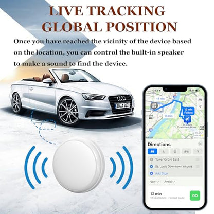 Nuevo modelo 2025 de rastreador GPS para vehículos, mini coc