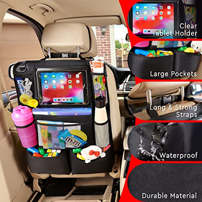 Helteko Organizador de asiento trasero de automóvil, protect