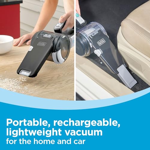 BLACK+DECKER BDH2000PL MAX Aspiradora de pivote de litio, 20