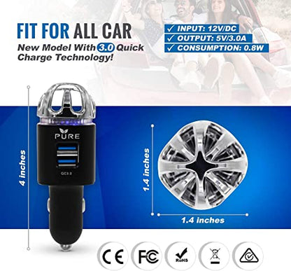 Purificador de aire para automóvil, ionizador de aire de pri