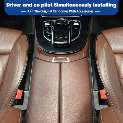 2Pacs - Llenador de huecos para asiento de automóvil, multif