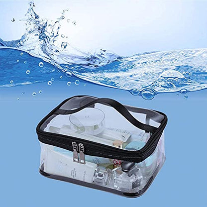 Bolsa de maquillaje con cremallera impermeable portátil bols