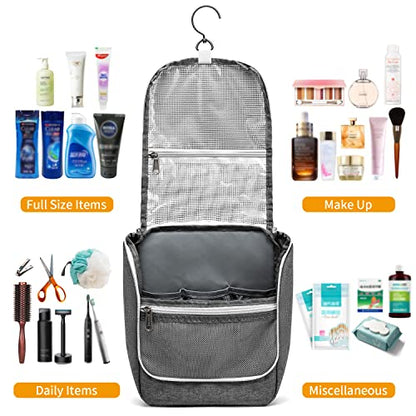 Della Gao Neceser colgante de viaje para hombres y mujeres,