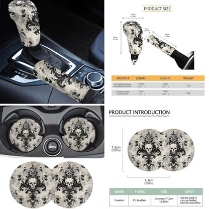 Buybai Juego completo de fundas de asiento de coche de calav