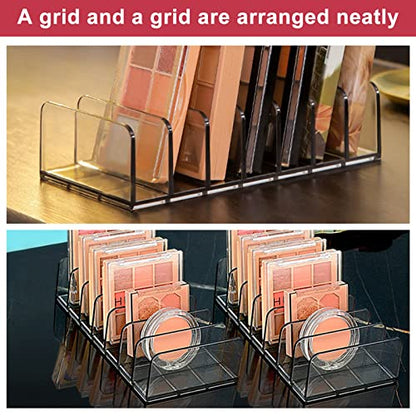 Cenbee - Organizador de paleta de maquillaje (paquete de 2)
