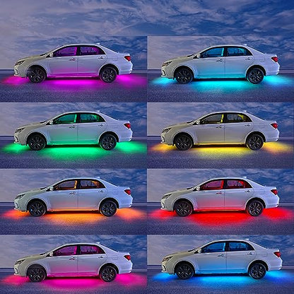 Luces subterráneas para automóvil, luces exteriores intelige